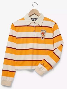 Anxiety semi-cropped polo shirt for Women by Cakeworthy- Inside Out 2